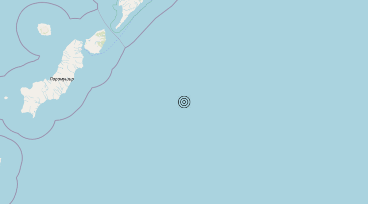 Terremoto Kuril Islands, Russia [Sea: Russia] – Magnitudo 5.5