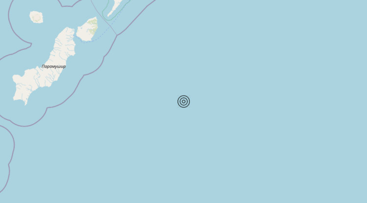 Terremoto East of Kuril Islands, Russia [Sea: Russia] – Magnitudo 6.4