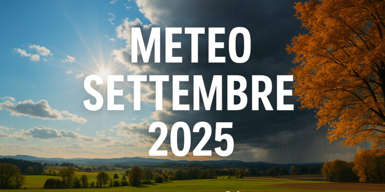 Meteo settembre 2025: l’autunno bussa alla porta con sorprese in Italia Meteo settembre 2025: l’autunno bussa alla porta con sorprese in Italia