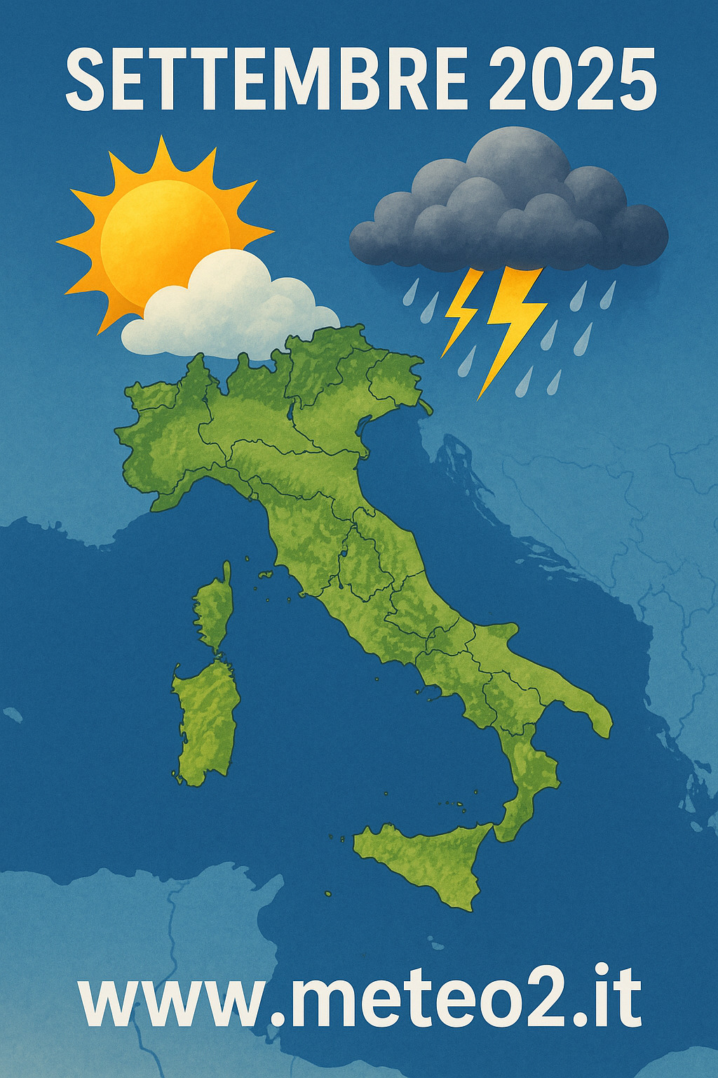 Meteo settembre 2025: che tempo farà in Italia? Meteo settembre 2025: che tempo farà in Italia?
