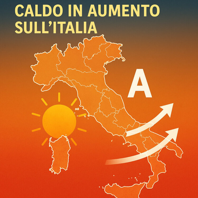 Meteo fine agosto e inizio settembre 2025: caldo in aumento sull’Italia