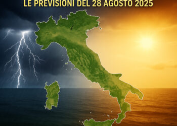Meteo domani: le previsioni del 28 agosto e il trend fino al 29 in Italia