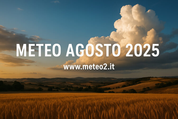 Meteo Agosto 2025: cosa aspettarsi dal 10 al 30 del mese