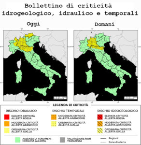 Bollettino di allerta meteo del 06/08/2025