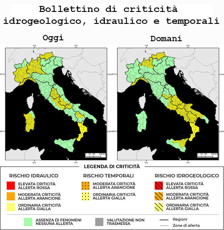 Bollettino di allerta meteo del 14/08/2025 Bollettino di allerta meteo del 14/08/2025