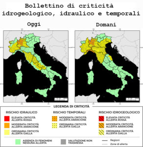 Bollettino di allerta meteo del 19/08/2025
