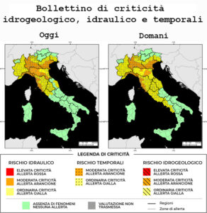 Bollettino di allerta meteo del 20/08/2025
