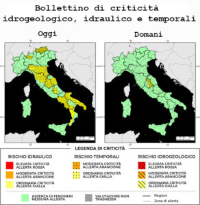 Bollettino di allerta meteo del 30/08/2025