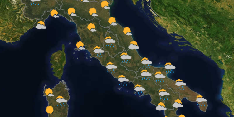 Il Meteo in Italia per Lunedì 18 Agosto 2025 Il Meteo in Italia per Lunedì 18 Agosto 2025