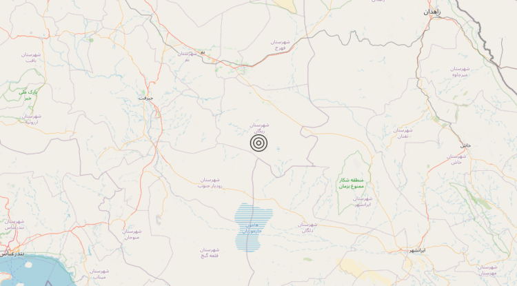 Terremoto Southern Iran [Land: Iran] – Magnitudo 5.6