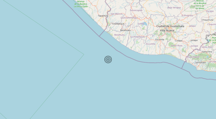 Terremoto Guatemala [Sea] – Magnitudo 6.0