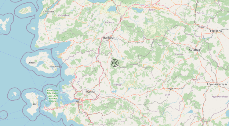Terremoto Turkey – Magnitudo 6.2