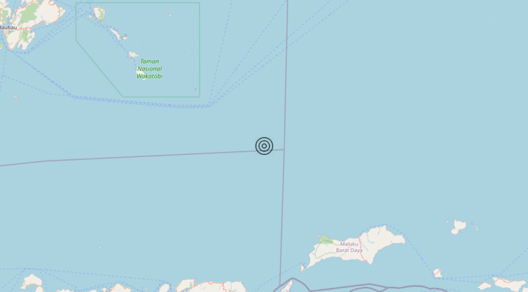Terremoto Indonesia [Sea] – Magnitudo 5.5