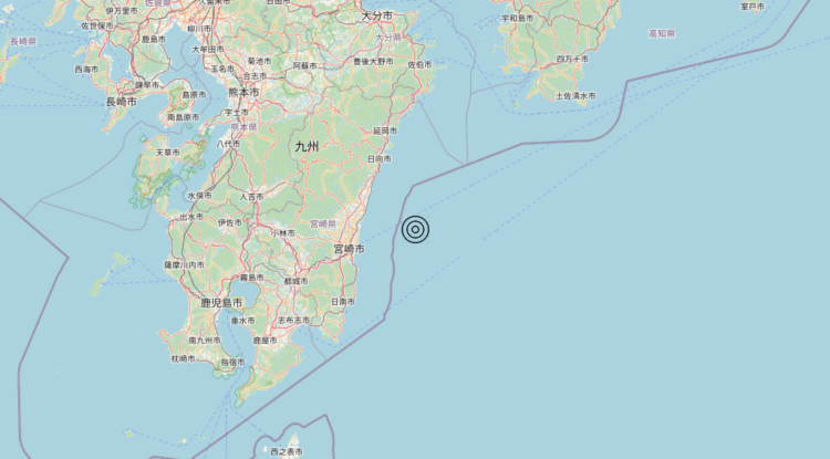 Terremoto Kyushu, Japan [Sea: Japan] – Magnitudo 5.6