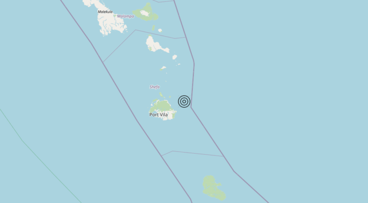 Terremoto Vanuatu Islands [Sea: Vanuatu] – Magnitudo 5.6