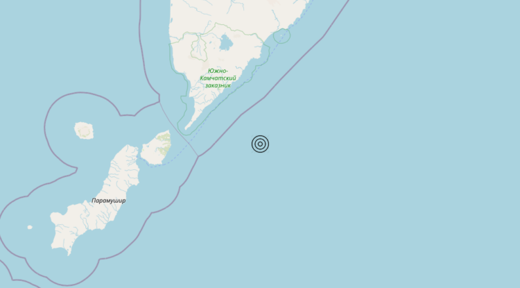 Terremoto Kuril Islands, Russia [Sea: Russia] – Magnitudo 6.1