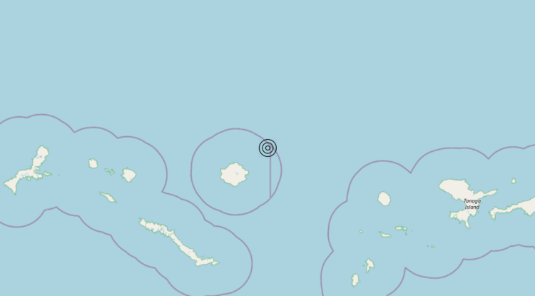 Terremoto Rat Islands, Aleutian Islands, United States [Sea: United States] – Magnitudo 5.9