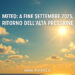 Meteo: a fine settembre 2025, ritorno dell’alta pressione