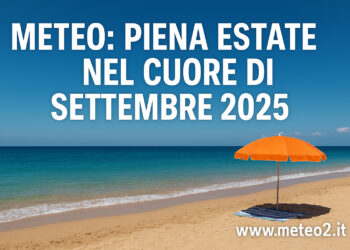 Meteo: piena estate nel cuore di settembre 2025