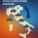 Freddo confermato: dal 25 settembre netto calo termico