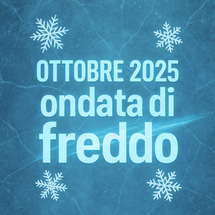 Modelli confermano la prima ondata di freddo della stagione. Ottobre 2025 si apre con meteo gelido per il periodo