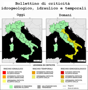 Bollettino di allerta meteo del 30/09/2025