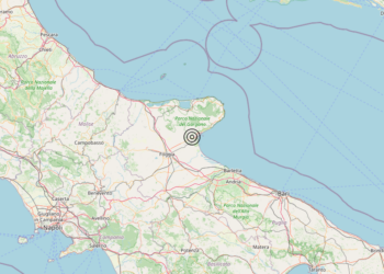 Terremoto 11 km SW Manfredonia (FG) – Magnitudo 3.0