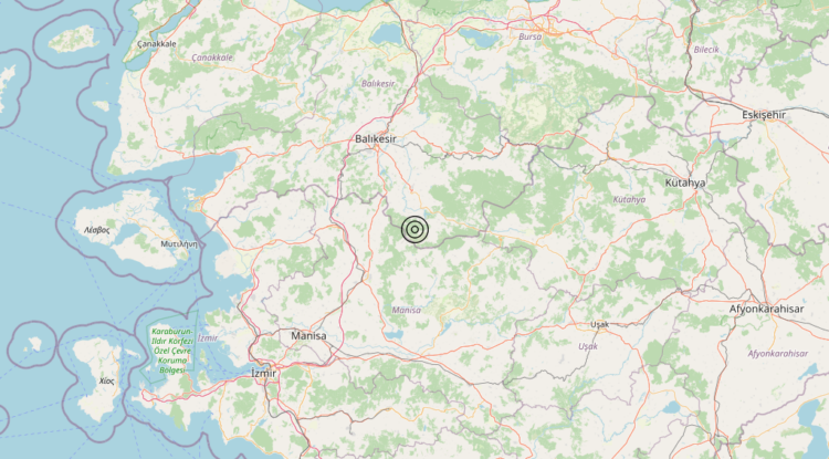 Terremoto Turkey – Magnitudo 4.8