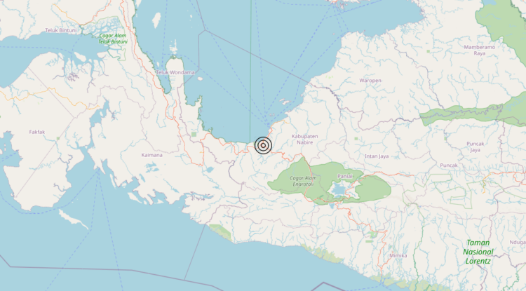 Terremoto Indonesia [Land] – Magnitudo 6.2