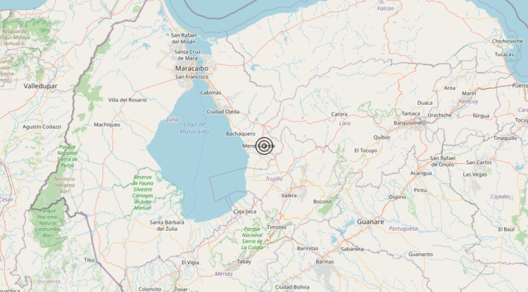 Terremoto Venezuela – Magnitudo 6.3