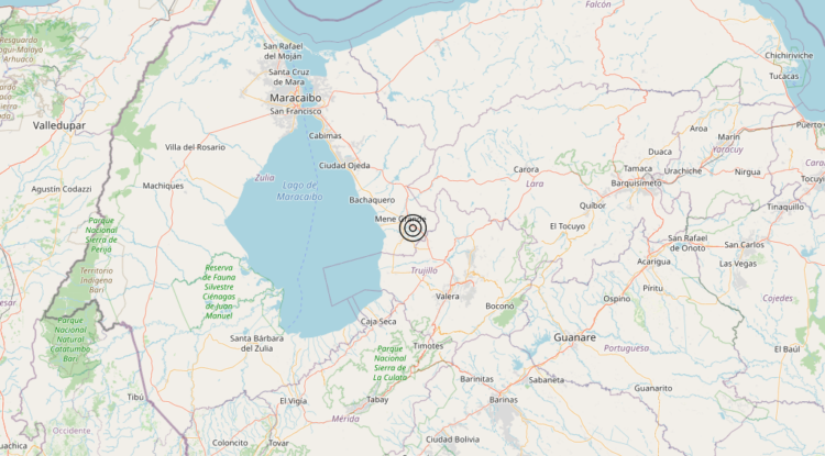 Terremoto Venezuela – Magnitudo 6.3
