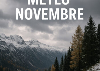 Meteo novembre 2025: freddo, piogge e prime nevicate in arrivo sull’Italia