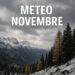 Meteo novembre 2025: freddo, piogge e prime nevicate in arrivo sull’Italia