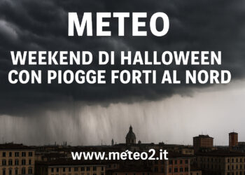Meteo weekend di Halloween: ecco cosa ci aspetta