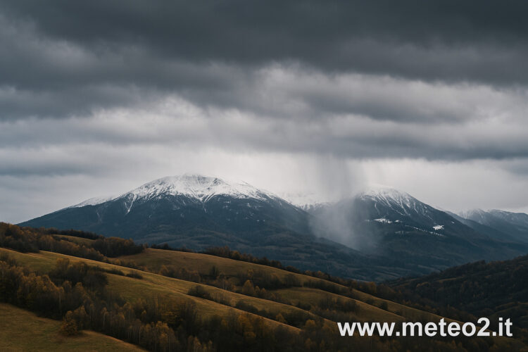 Meteo novembre 2025: tra piogge, freddo e prime sorprese invernali