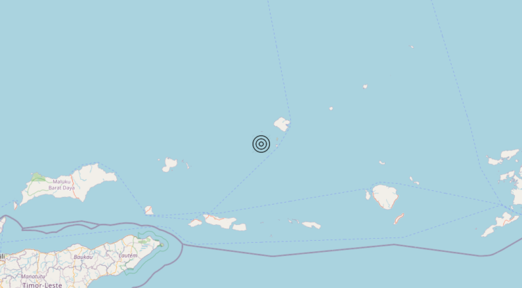Terremoto Indonesia [Sea] – Magnitudo 5.5