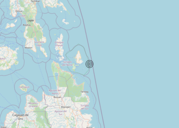 Terremoto Philippines [Sea] – Magnitudo 6.0