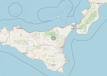 Terremoto 10 km SW Bronte (CT) – Magnitudo 3.3