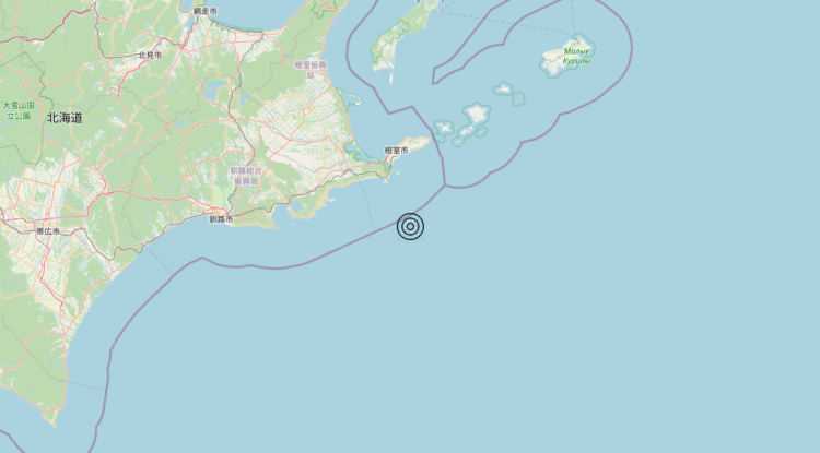Terremoto Japan [Sea] – Magnitudo 5.9