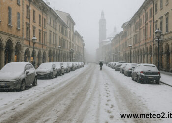 Meteo: neve quasi in pianura al Nord. Bufere in Appennino. Ecco dove.