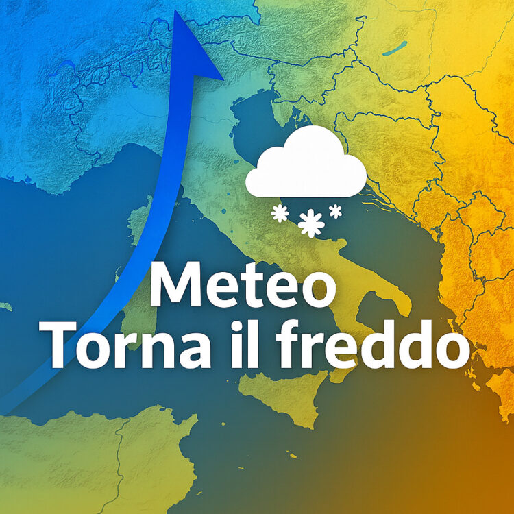 Meteo, nuovo fronte freddo: neve in Appennino