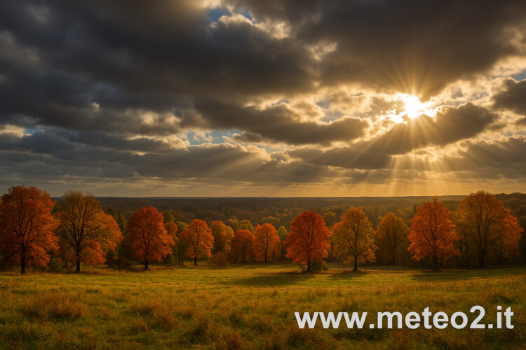 Meteo prima decade di novembre 2025: meteo a tratti instabile con alta pressione in agguato