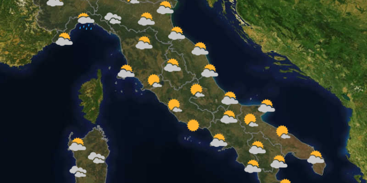 Il Meteo in Italia per Martedì 11 Novembre 2025 Il Meteo in Italia per Martedì 11 Novembre 2025