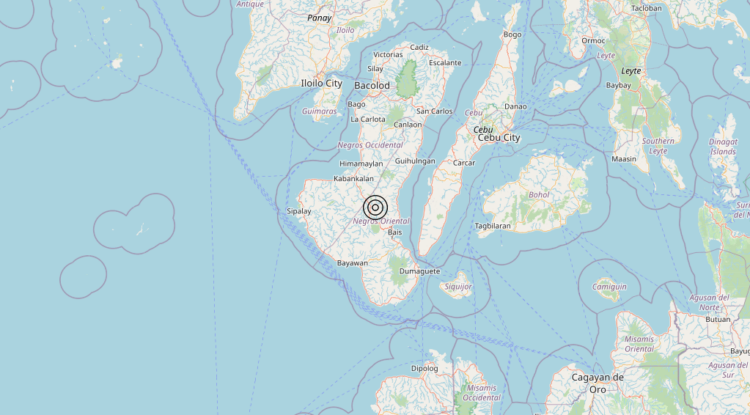 Terremoto Philippines [Land] – Magnitudo 5.6
