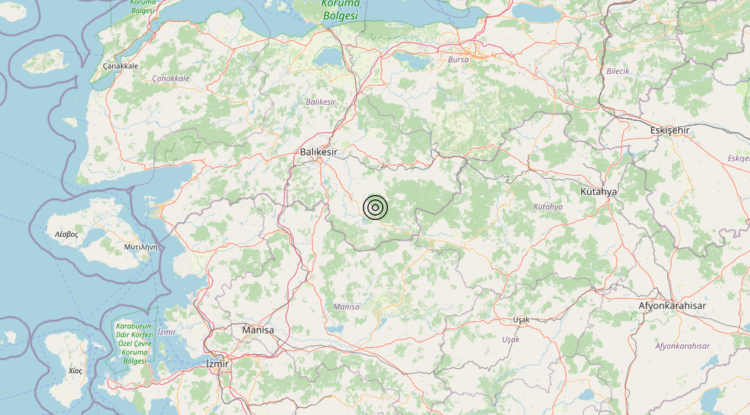 Terremoto Turkey – Magnitudo 4.8