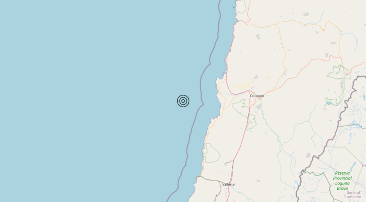 Terremoto Chile (Peruvian point of view) [Sea] – Magnitudo 5.5