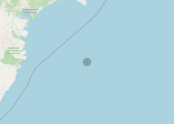 Terremoto Off east coast of Kamchatka Peninsula, Russia [Sea: Russia] – Magnitudo 6.1