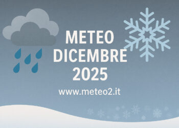 Meteo dicembre 2025: il meteo di inizio mese tra piogge, neve e primi freddi invernali