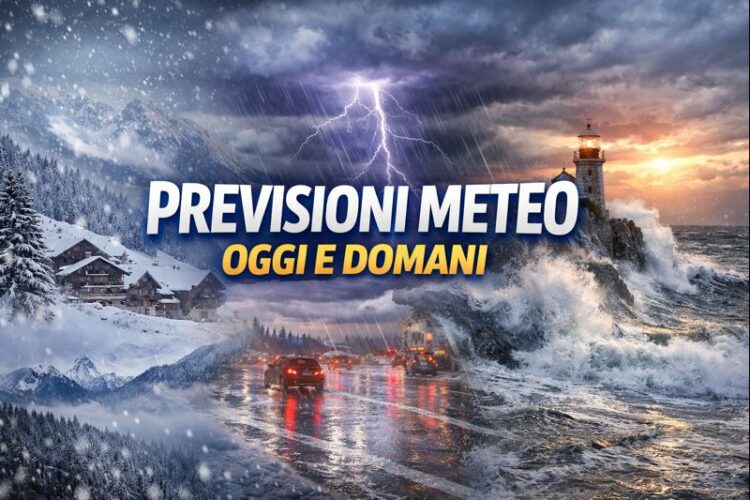 Previsioni meteo oggi e domani: Vigilia e Natale con tempo instabile sull’Italia