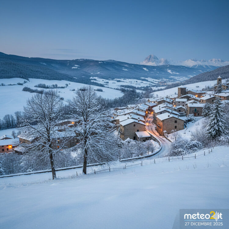 Neve gennaio 2026: l’Italia trema sotto l’ondata artica. Ecco dove e quando arriveranno i fiocchi